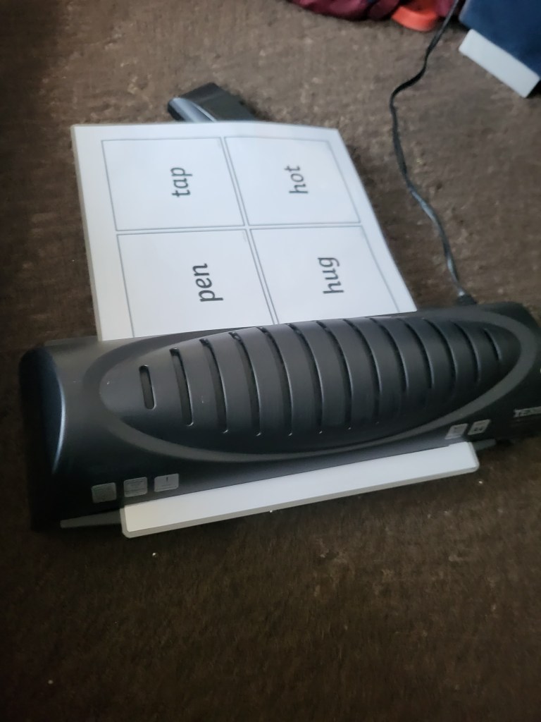 laminating the sheets