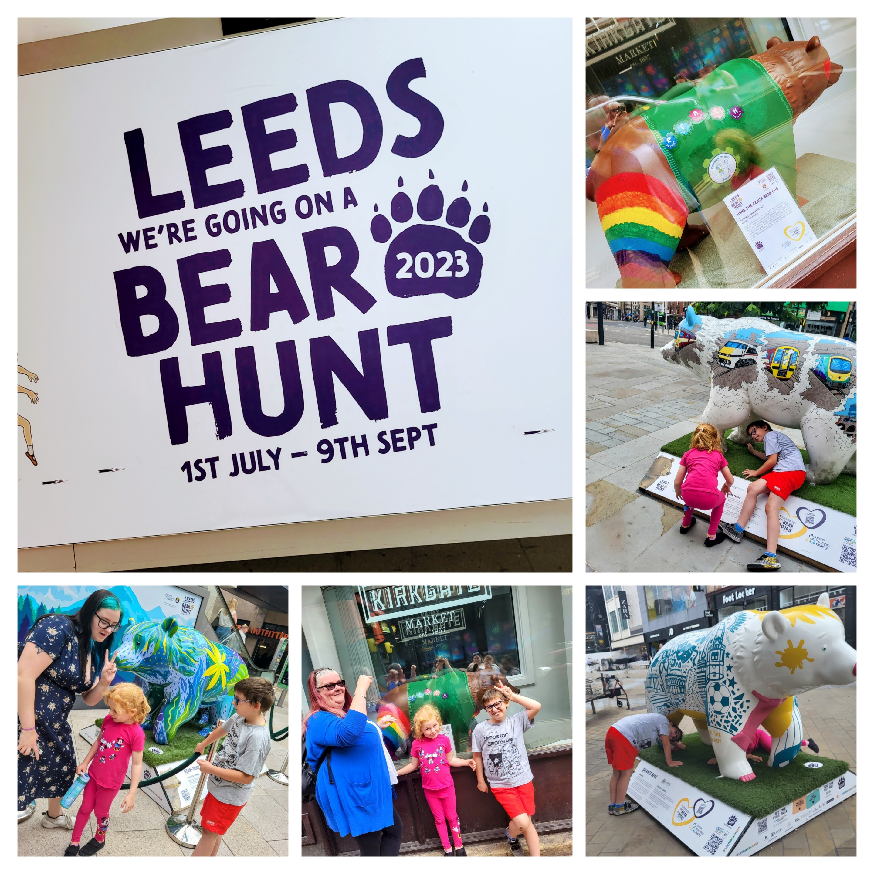 Pictures of the first few bears we found.