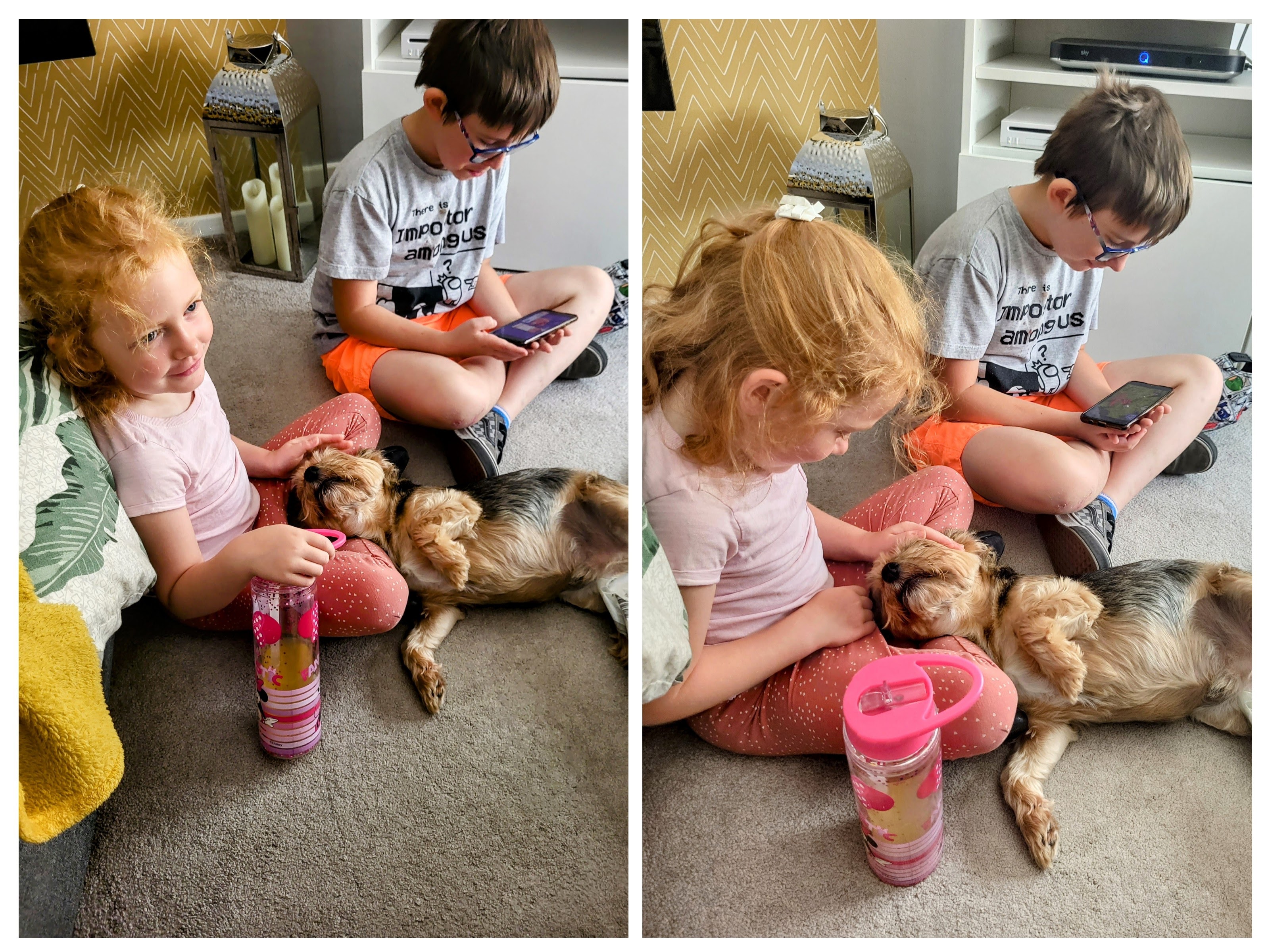 pandora and warren with barney